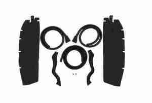 1949-52 Hardtop & Convertible Door Opening Weatherstrip Kit, includes C4571889RS & C4571919RS