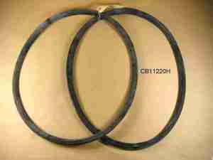 1941-52 Rear Stationary Quarter Window Glass Channels, pair, see description for applications