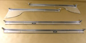 1949 1952 4 Door Sedan and Station Wagon Door Sill Plate Set