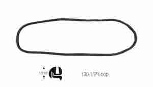 1949-52 One Piece Windshield Retrofit Gasket, 2dr Hardtop & Conv