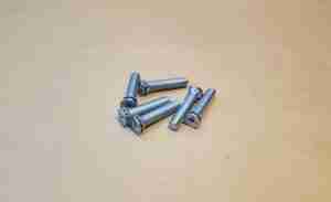 1949-61 Door Lock Striker Screw Set of 6, also 1959-60 Tailgate Lock Striker Screw, also 4132281, 4676731