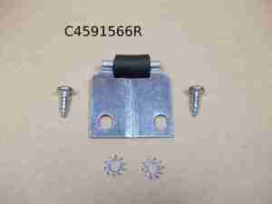 1953-57 Inner Front Door Window Anti-Rattle Roller Assembly, 1953-57 2 Door Hardtop, Convertible & 2 Door Safari