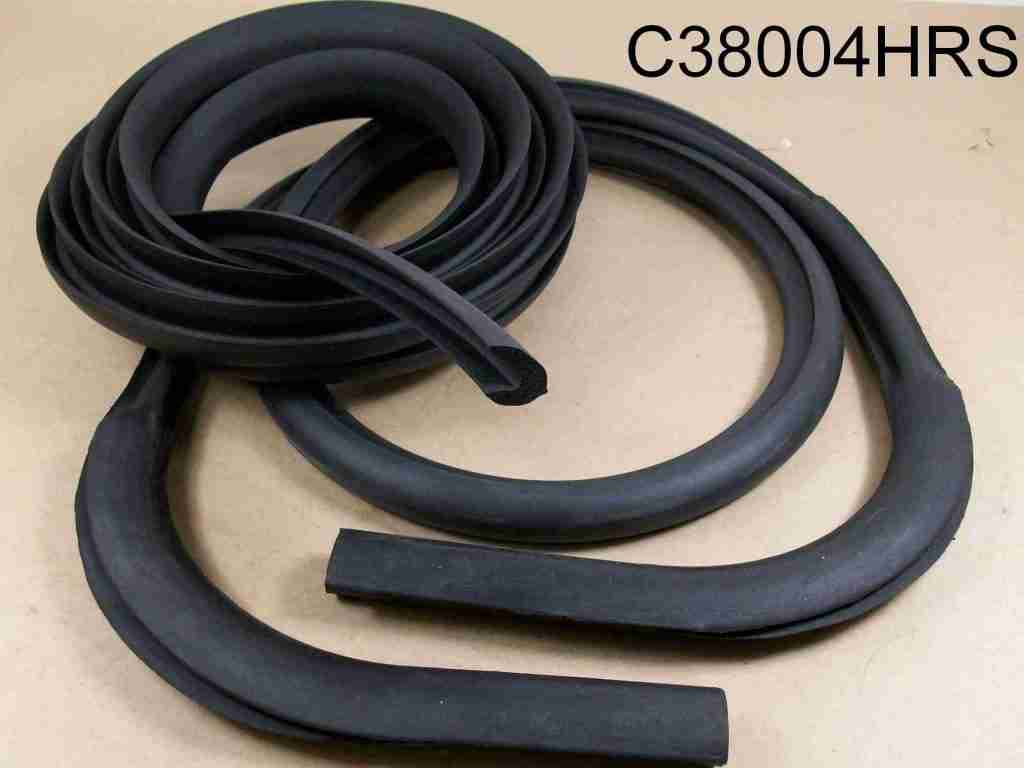 195354 Trunk Lid Weatherstrip Set, w/ corners, All exc Starchief CPR