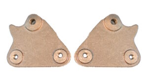 1953-60 Rear Quarter Window Hinge/Pivot Assembly Set, no hardware, 1953-54 2 Door Hardtop & 1953-60 Convertible