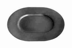 1959-77 Steel Oval Floor Drain Plug, unnotched