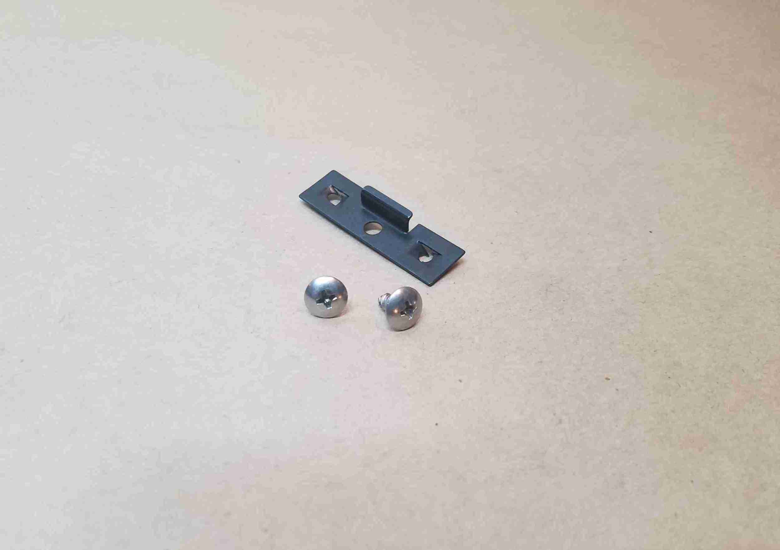 1940-58 Glove Box Striker Plate w/ Screws