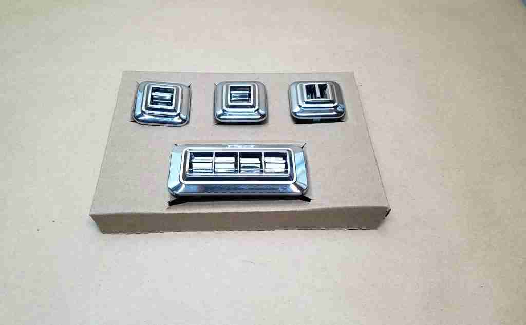 195870 Power window switch set, 14 button, 3 single button switches