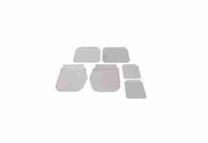 1955-57 Convertible Door & Quarter Access Hole Cover Set, 6 pcs