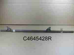 1955-57 2 Door Sedan & Station Wagon Left Hand Front Door Window Lower Sash Channel, steel