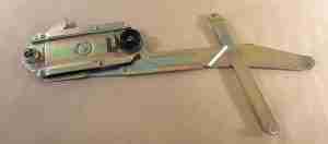1955-57 2 Door Hardtop & Convertible Left Hand Front Door Manual Window Regulator