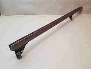 1955-57 4 Door Sedan & Station Wagon Right Hand Front Door Window Lower Sash Channel, steel