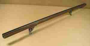1955-57 4 Door Sedan & Station Wagon Right Hand Rear Door Window Lower Sash Channel, steel