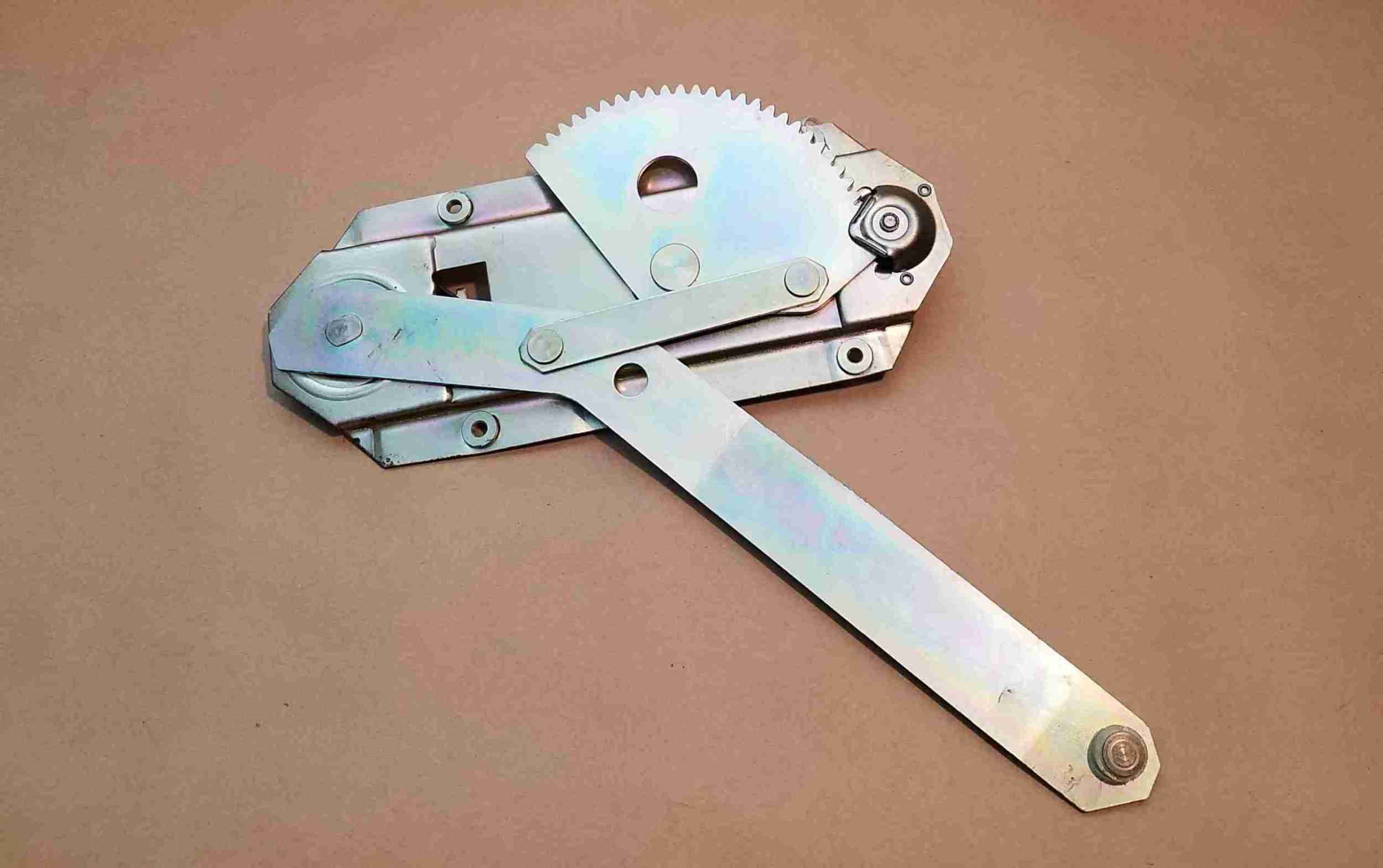 1955-57 2 Door Sedan Left Hand Quarter Window Manual Regulator