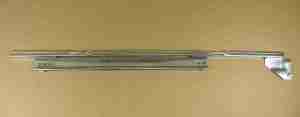 1955-57 2 Door Hardtop & Convertible Right Hand Front Door Window Lower Sash Channel, chrome