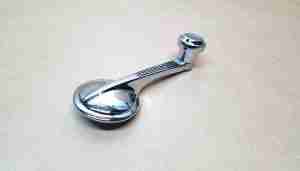 1949-64 Replacement Door & Quarter Window Regulator Handle w/ Chrome Knob, For the Pair, Buy 2