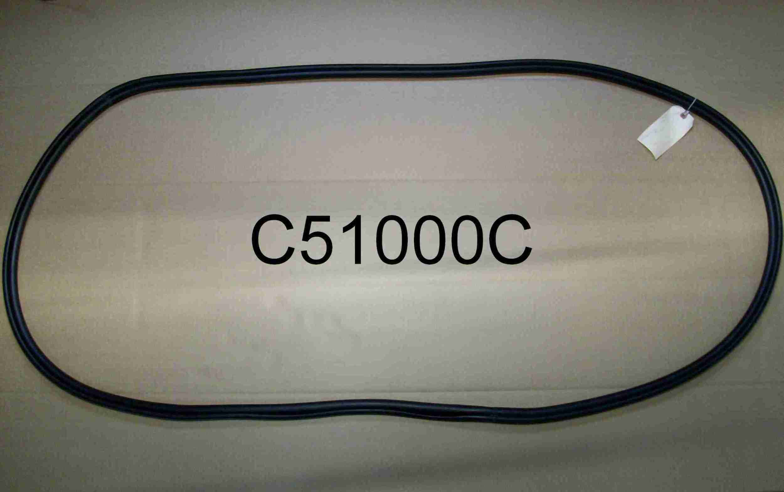 1955-57 Convertible Windshield Glass Rubber Channel