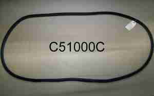 1955-57 Convertible Windshield Glass Rubber Channel