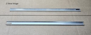 1955 1957 Pontiac 2 Door Front Door Sedan & Wagon Window Run Channel Retainer