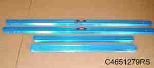 1955-57 All 4 Door Models Door Sill Plate Set w/ Screws