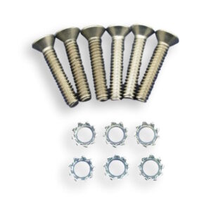 1955-60 Convertible Sunvisor Support Bracket Mounting Screw Set