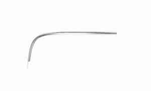 1955-57 Windshield Upper RH Reveal Molding, 1955-57 2dr/4dr Sedan & SW exc 2dr Safari