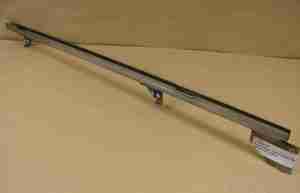 1955-57 2 Door Safari Right Hand Front Door Window Lower Sash Channel, steel