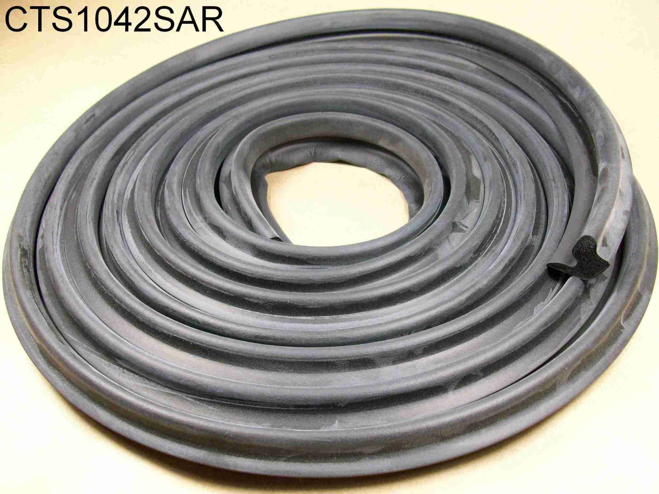 1955-56 Trunk Lid Weatherstrip, All exc Starchief or Station Wagon