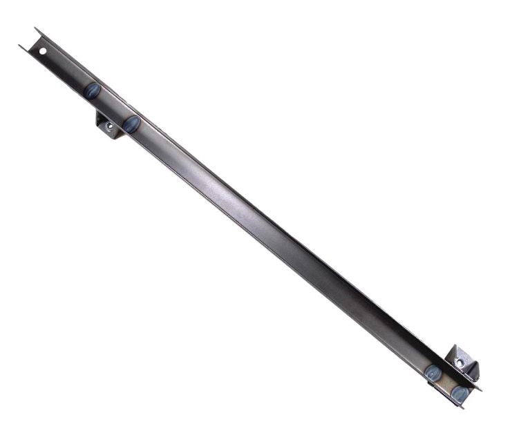 1955-57 Right Hand Rear of Door Vertical Glass Run Channel, 1955-57 2 Door Hardtop, Conv & 2 Door Safari, also 4662035