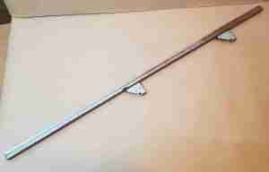 1955-57 2 Door Station Wagon Left Hand Quarter Window Sash Channel, steel