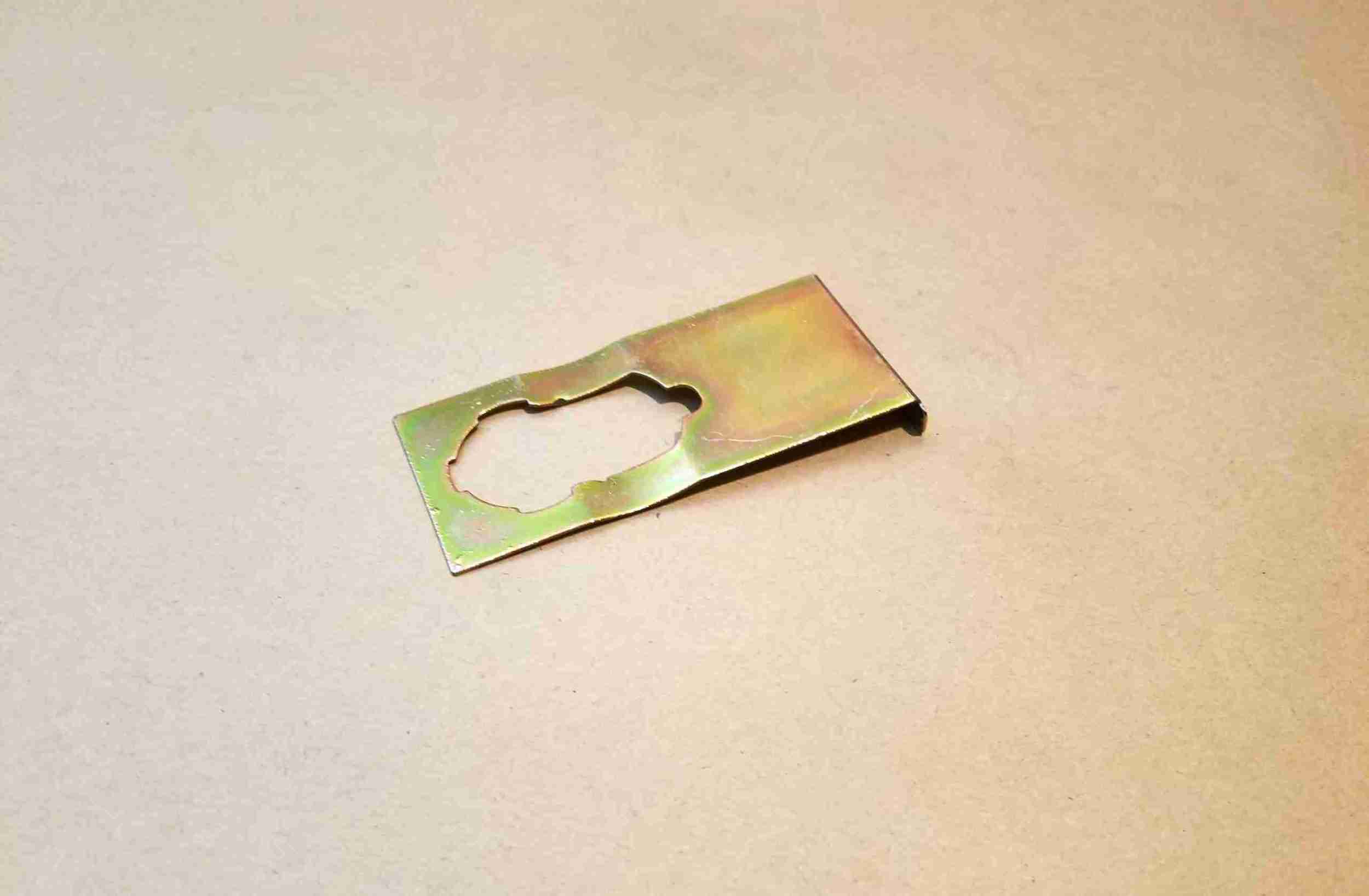 1955-58 Door Safety Lock Retainer, see description for applications