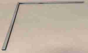 1958 Chieftain & Superchief 2 Door Hardtop Right Hand Upper Door Window Chrome Frame