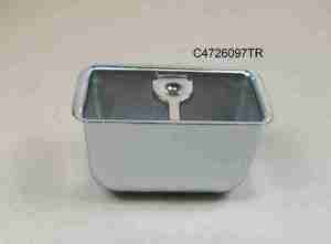 1949-58 Chrome Rear Quarter Arm Rest Chrome Ashtray, tray only