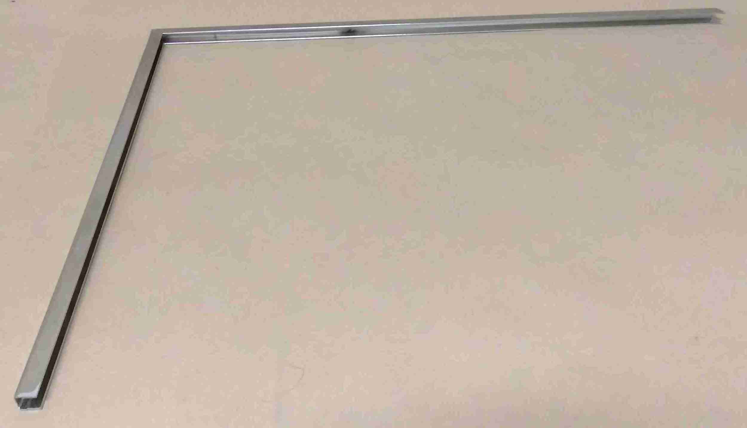 1958 Bonneville 2 Door Hardtop Right Hand Upper Door Window Chrome Frame