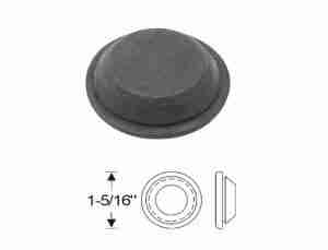 1959-60 Rear Door Lock Access Hole Plug, 1-5/16" diameter hole