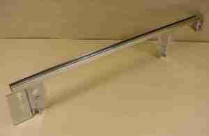 1959-60 2 Door Hardtop & Convertible Right Hand Front Door Window Lower Sash Channel, chrome