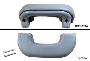 1936 1955 Armrest, Gray Color. Replacement for Pontiac 1936 1942 Pontiac. Original For 1947-55 1st series Chevy GMC Trucks