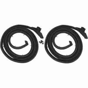 1959-60 P8 4 Door Hardtop Door Weatherstrip, front door.