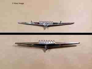 1959 Front Door Trim Pad Emblem, 1959 All exc Catalina