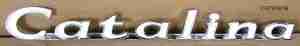 1969-70 Front Fender Emblem Catalina