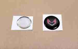 1968-81 Simulated Leather ''Formula'' Steering Wheel Cap Red Center Emblem, 1969-81 Firebird