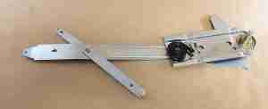 1961-64 Front Door Window Manual Regulator, Left Hand, All 1961-64 Full Size 2 Door Hardtop & Conv