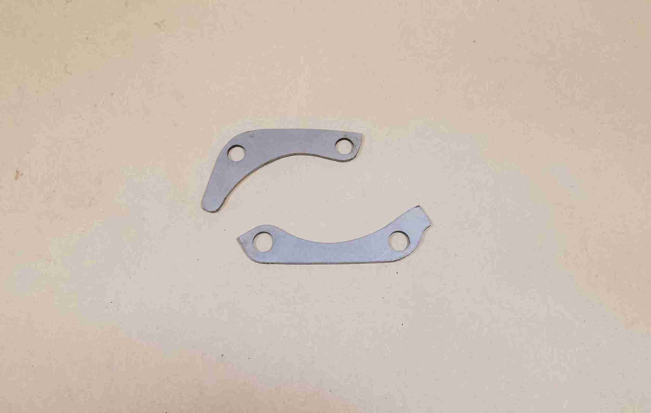 1959-77 Oil Pan Mounting Reinforcement Brackets, pr, 1959-77 All V8