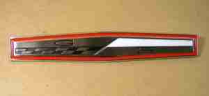 1963 GP Quarter panel and trunk emblem