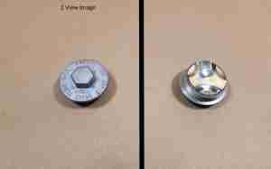1935-61 Wide Mouth Master Cylinder Metal Cap, 1-5/8?x18