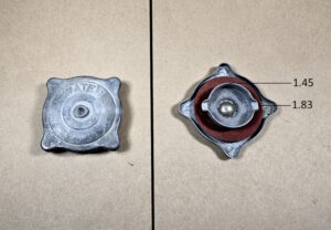 1934 1940 Radiator Cap,Non-Pressurized NORS. Pontiac GM Chevrolet Dodge Ford Lasalle