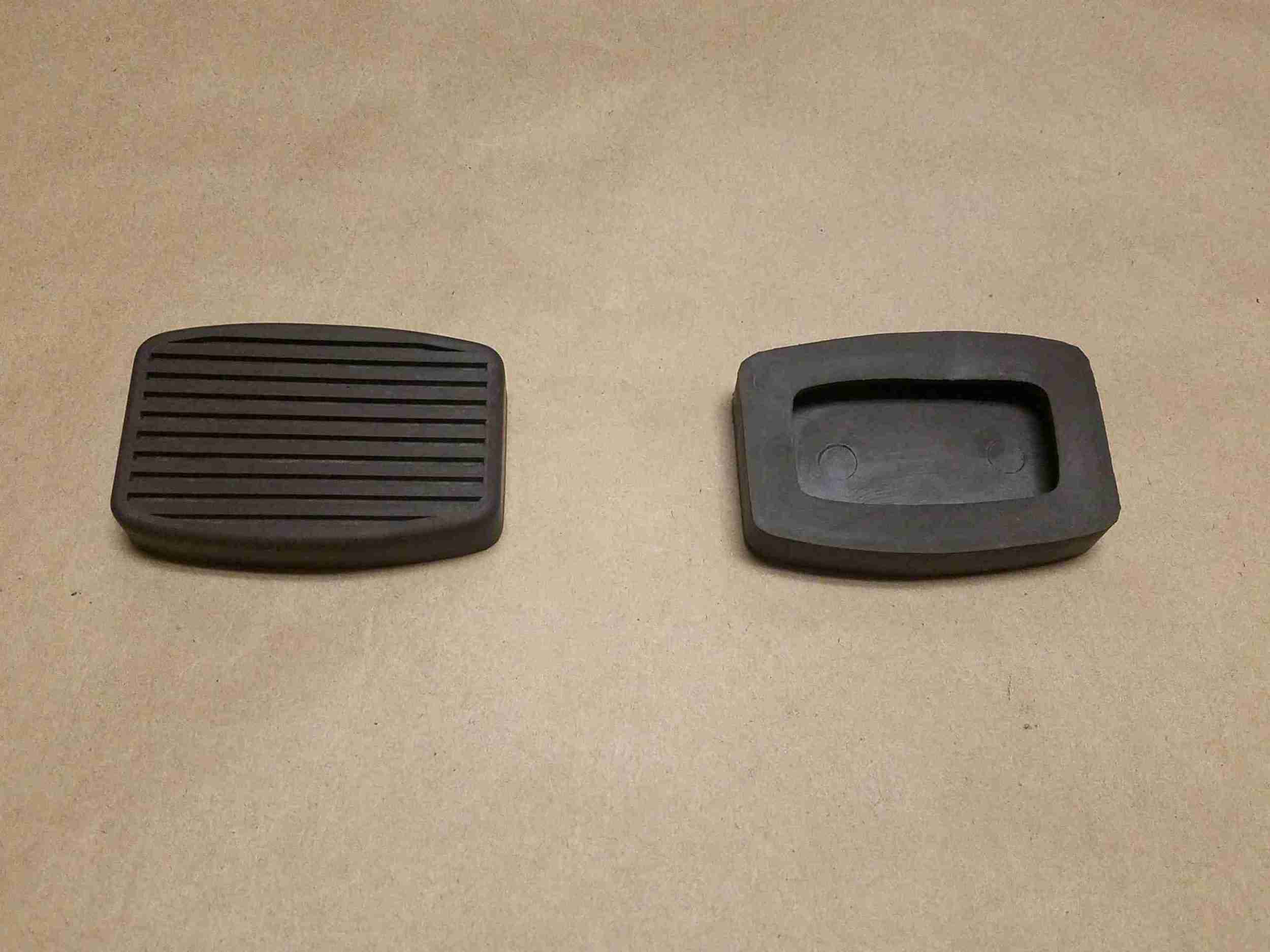 1932-48 Brown Brake or Clutch Pedal Rubber Pad, For the Set, Buy 2