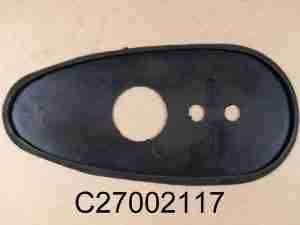 1939-40 Rear License Lamp Pad, 6-11/16"L