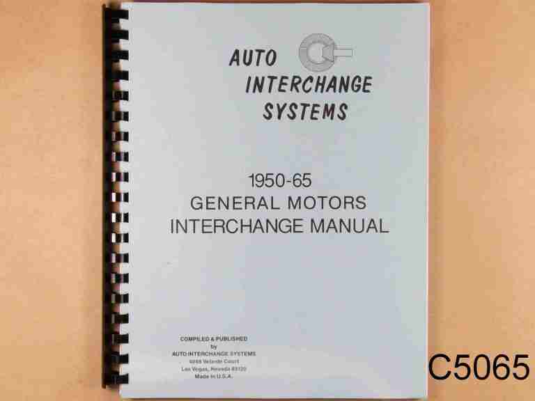 195065 Interchange Manual “Auto Interchange Systems” CPR Parts