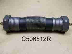 1937-48 Upper Outer Control Arm Shaft Package, includes shaft, bushings, seals & grease fittings for one side