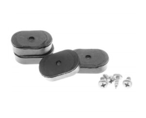 1964-87 A & G Seat back bumpers, oval, set of 4